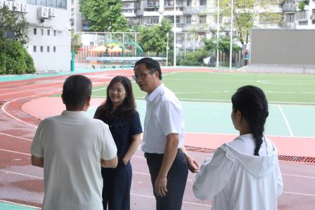 开学督导护新程 筑牢平安育人线——罗湖区教育局领导到红桂小学开展2026年秋季开学专项检查