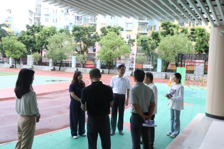 开学督导护新程 筑牢平安育人线——罗湖区教育局领导到红桂小学开展2026年秋季开学专项检查