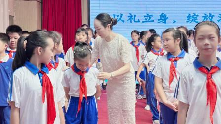 以礼立身，绽放温润少年风采——碧波小学举行礼仪站岗队员专题培训