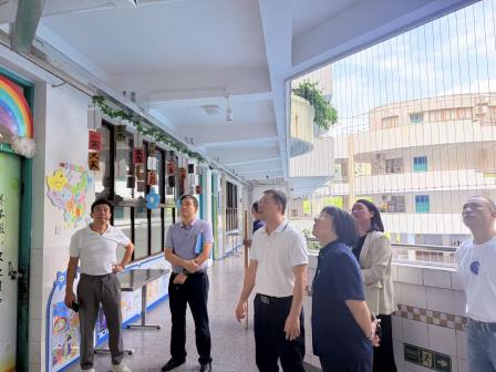 关怀指导明方向 凝心聚力促发展 ——区教育局领导莅临仙湖实验学校调研指导