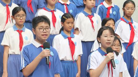 一轮明月寄相思，万里清辉话团圆 ——湖贝小学开展升旗仪式德育课程展示活动