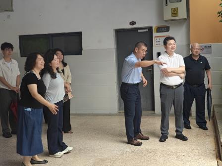 督导检查明方向  凝心聚力启新篇 ——罗湖区教育局高星副局长一行莅临向西小学调研开学工作
