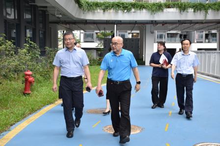 锚定新质教育方向 深耕贯通育人实践 ——罗湖区政协副主席、区教育局长高延勇莅临东晓实验学校调研指导开学工作