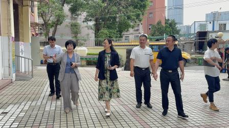 调研把脉明方向 凝心聚力绘蓝图——区教育局领导莅临新华外国语学校调研指导