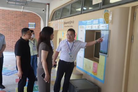 罗湖区文联书记、主席杨冰等莅临罗湖外语小学走访调研