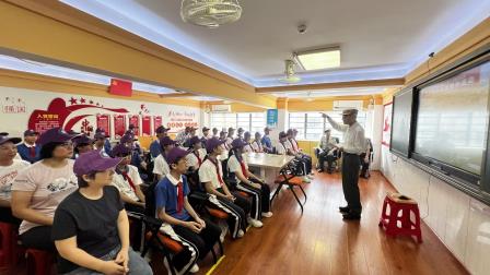 侨香实验学校开展2026年全民国防教育月 行走思政活动