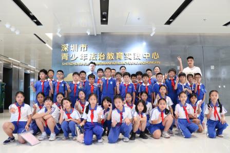 学法明心，以美润行 ——深圳市笋岗小学开展罗湖青少年宫研学实践活动                                       