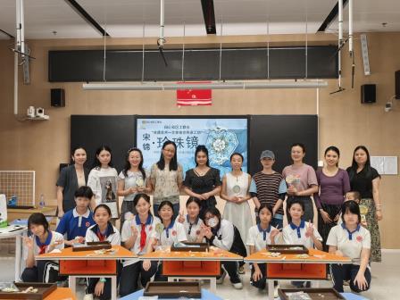 指尖品非遗 匠心润校园——深圳市红桂中学迎中秋非遗手工体验课顺利开展