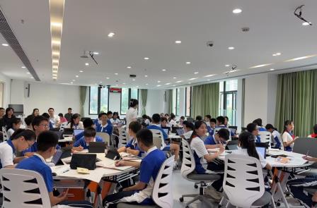 百人听千课松泉绘新质 AI融课堂智创启未来--深圳市松泉实验学校迎来罗湖区教科院“百人听千课”视导活动