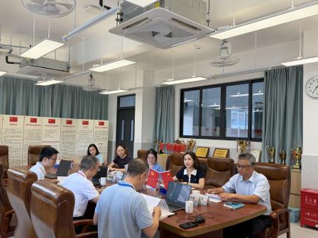 督导赋能促规范 聚力提质护成长——第三责任区督学到红桂中学开展“规范管理”专项督导
