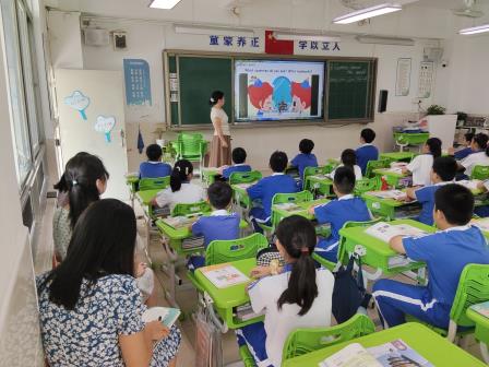 罗湖教科院“百人听千课”视导行动走进桂园小学