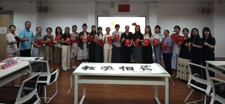 螺岭初中举行“青蓝工程” 2026—2027学年师徒结对活动