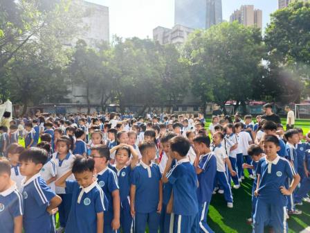 筑牢消防安全防线 应急演练守护校园 —— 深圳市滨河小学开展消防应急疏散演练