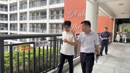 细致督查明方向，暖心守护新学期——罗湖区教育局到深圳市仙桐实验小学开展开学工作专项检查