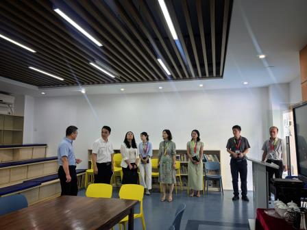 守正提质担使命 深耕育人启新程——高延勇局长一行来到翠竹教育集团湖滨学校检查2026年秋季开学工作