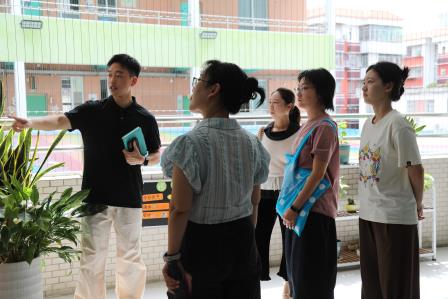 校际观摩拓视野 互学互鉴促提升 ——桂园中学教师团队到访星园学校开展观摩交流