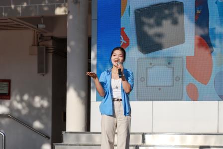 盛世华诞，科创强国——翠园文锦中学举行庆祝中华人民共和国成立77周年活动暨第二届科创节启动仪式