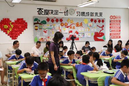红岭小学·慧心课程｜罗湖区“百人听千课”视导行动走进红岭小学