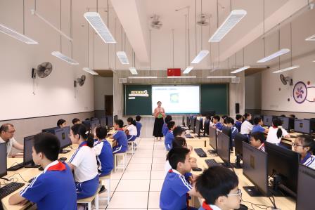 深耕人机协同，赋能课堂生长——深圳市莲南教育集团安芳小学迎接罗湖区“百人听千课”视导活动