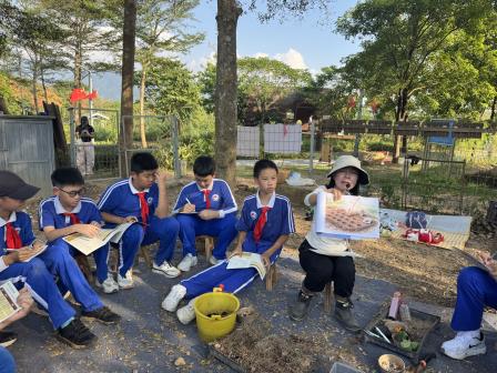 巧做种植规划实践，乐享劳动成长时——深圳市水库小学开展“知行四季”秋冬季第二节课程